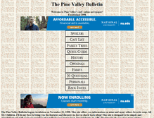 Tablet Screenshot of pinevalleybulletin.com